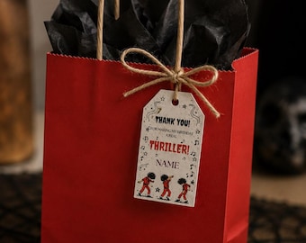 Thrilling Birthday Goodie Bag Tags (Digital Download)
