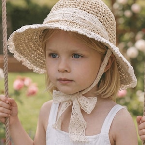 Straw Hat Lace Ribbon - Etsy