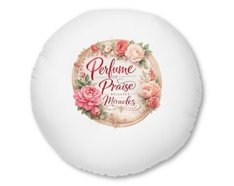 Tufted Floor Pillow, Round