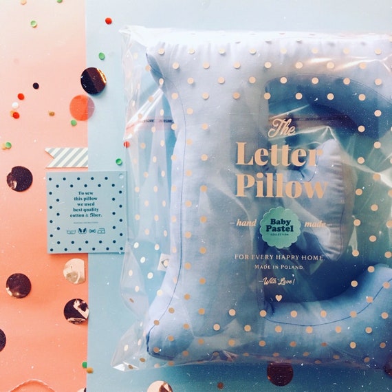 Pillow letters baby's room 2025