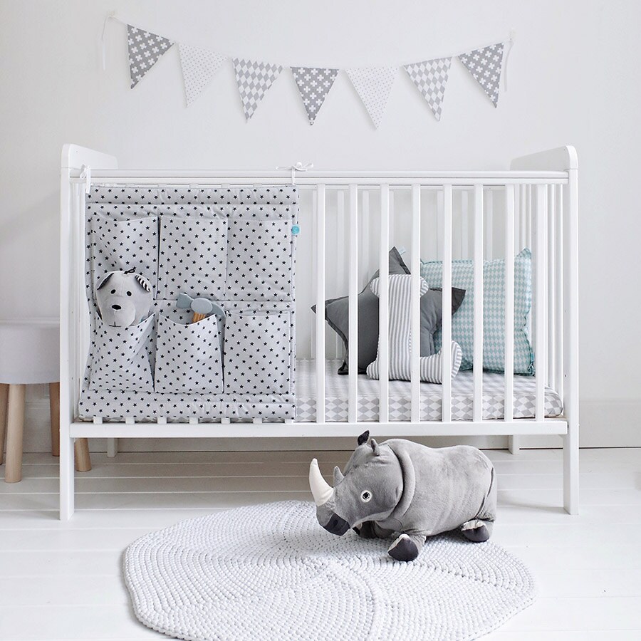 Chambre de Bébé Garçon Décor, Oreiller Nom, Coussin Lettre Initiale, Décor Alphabet Tissu, Prénom Ch