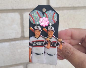 Custom Sports Earrings