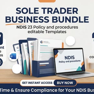 NDIS / Offre groupée pour entreprise individuelle Modèles de politiques, procédures et documents NDIS