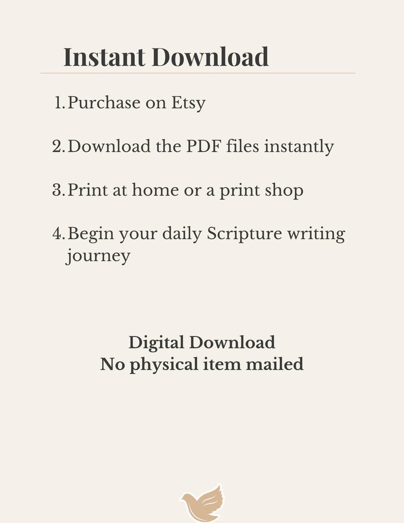 30 Day Scripture Writing Plan for Peace Printable, Christian Journal ...