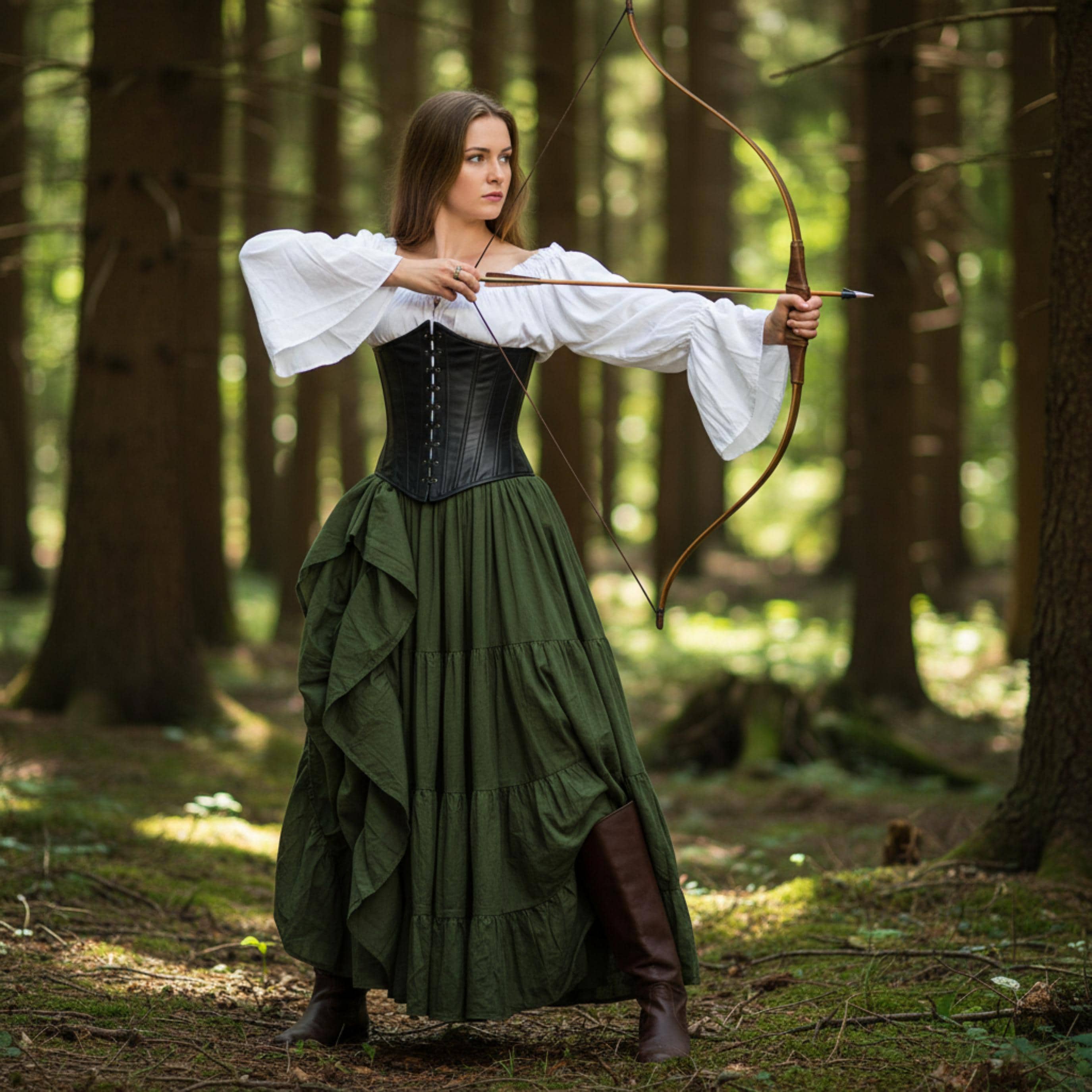 knee length dresses for ladies Hunter