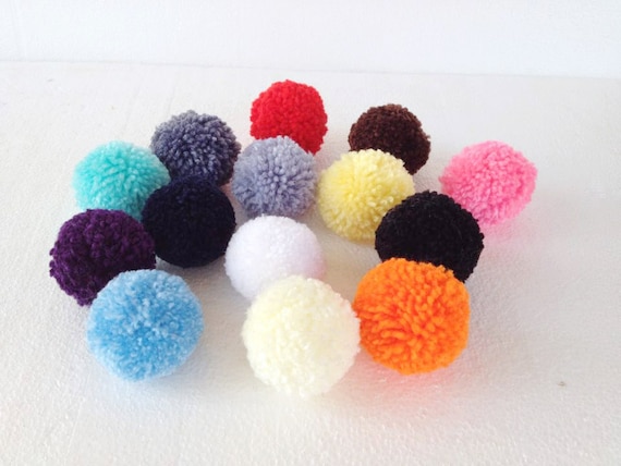 1000 Pieces 1 Inch Pom Poms for Crafts 10 Assorted Colors Separated by Bag Pom  Poms Best Puff Balls