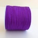purple Chinese Knotting Cord, 0.8 mm Jewelry cord, bracelet cord, Necklace cord, nylon beading Cord, 11 yards (10 meters), cord string