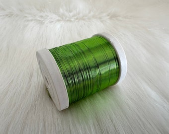 30 meters 28 Gauge craft wire, Craft supply Copper wire, green craft wire, non tarnish wire, artistic wire, Jewellery Wire