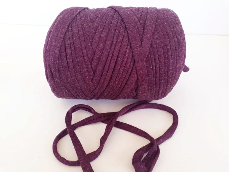 PINK MASHMALLOW tshirt yarn for crochet, 100-110m, ready to ship.
