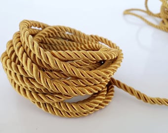 Cordón Trenzado PIZZITALIANI - 2 Mm X 100 M, Color Marrón, Para Manualidades, Pulseras, Costura Y Decoración, Hecho En Italia