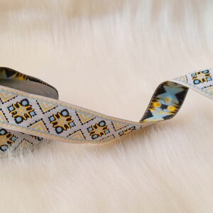 25mm-1 inch  Floral Border, Decorative ribbon, Craft Border Trim, Jacquard Costume Ribbon