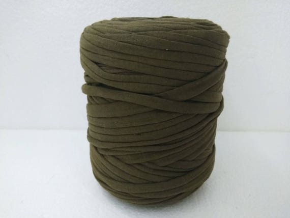 Olive Drab Tshirt Yarn For Handbag Making Trapillo Yarn For Etsy Mesmerizing T Shirt Yarn Pouf Olive Drab Tshirt Yarn For Handbag Making Trapillo Yarn For Etsy Mesmerizing T Shirt Yarn Pouf