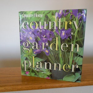 Vintage gardening book.  Country Home book.  Garden planning.