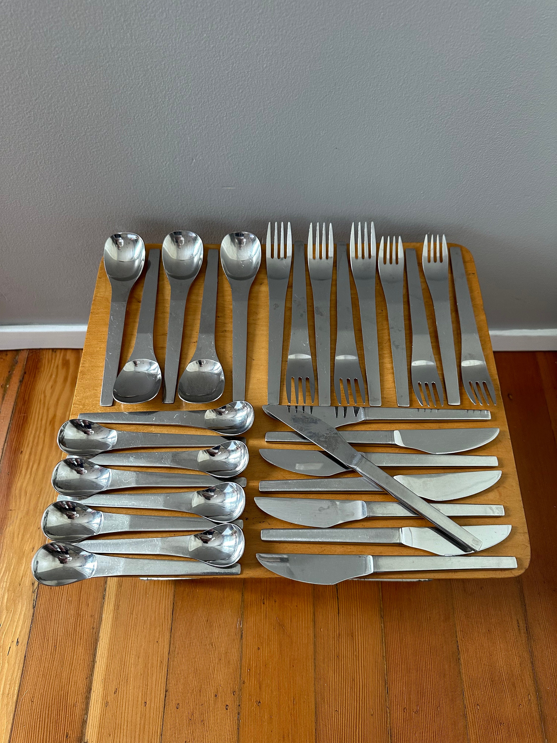 Dalia Picasso Modern 20/12 Stainless Individual Pieces Flatware