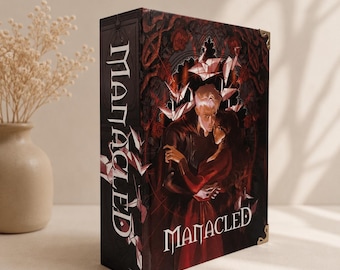 Manacled Hardcover Book Set by SenLinYu | Deluxe Collector Edition | Dark Fantasy Romance Book | Premium Gift for Book Lovers