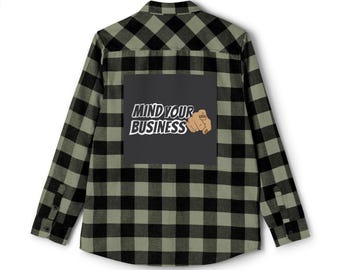 Camisa de franela unisex