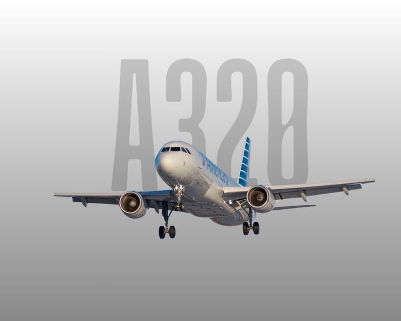 Airbus A320 Wall Art, Aviation Photography Print, Pilot Gift, Aircraft ...