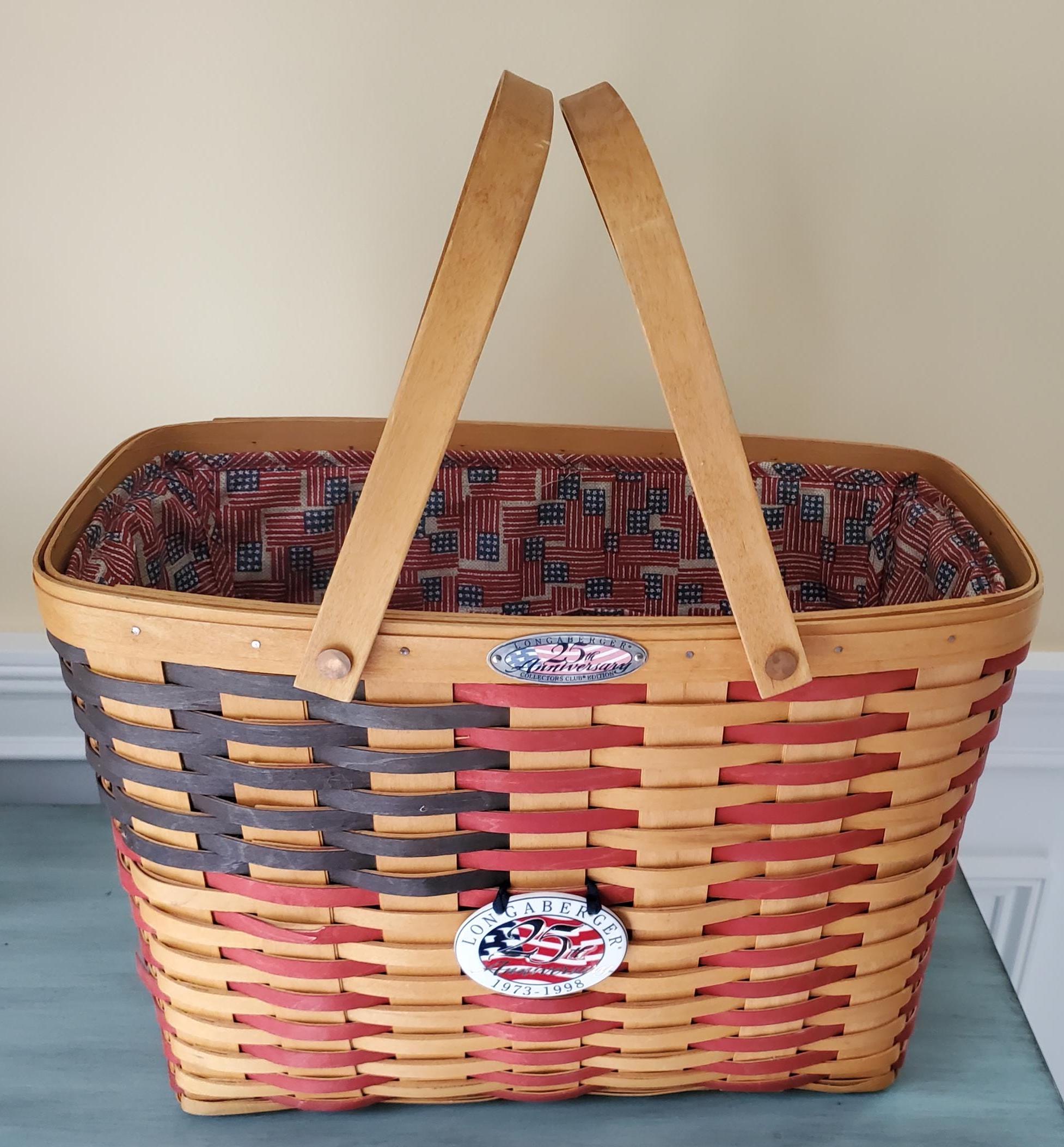 Longaberger 25th Anniversary Basket - Etsy
