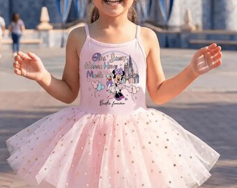 Custom Minnie And Daisy Best Friends Tutu Dress Girl, Minnie And Daisy Outfit, Disney Trip Tutu Dress, Disney Birthday Outfit