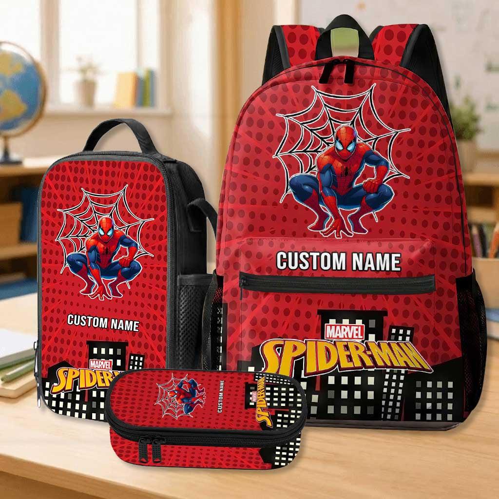 Spider-Man - Federmäppchen mit 3 Fächern - 30-teilig Spider-Man - Federmäppchen mit 3 Fächern - 30-teilig