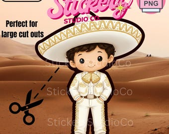 Charro Niño PNG Clipart | Mariachi Boy Cut Out (Digital Download)