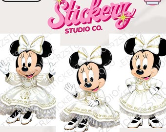 Digitale png-download | Mariachi-jurk | doopjurk | minnie
