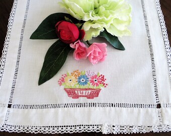 Vintage Beautiful Lace Dresser Scarf/table Runner D174 - Etsy