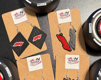 Formula 1 - F1  Custom Earrings