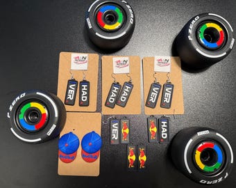 Formula 1 - Red Bull Custom Earrings