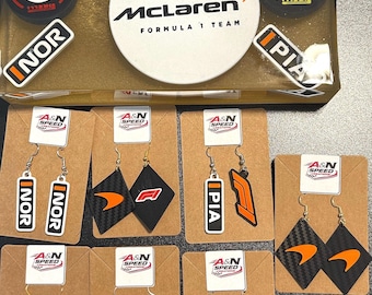 Formula 1 - McLaren Custom Earrings