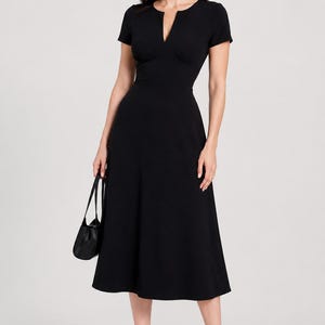 Short Black Cocktail Dress - Etsy