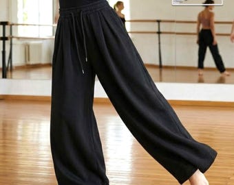 Baggy Sweatpants Trousers | Pleated Wide Leg Bottom | Daily Wear | Streetwear Fashion Style