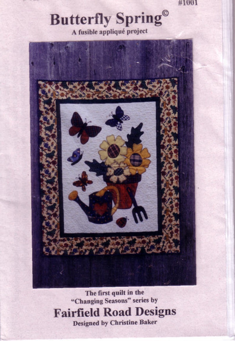 Patterns for Small Quilted Wall Hangings Etsy