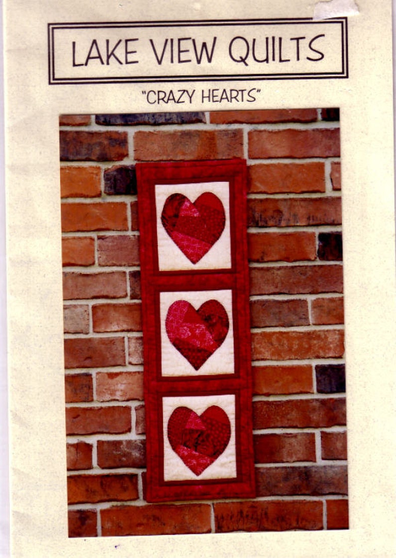 Patterns for Small Quilted Wall Hangings Etsy