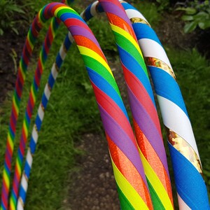 Travel Hula Hoop Rainbow Colours image 3