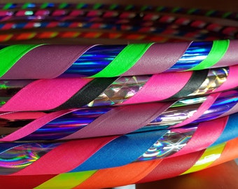 Hula Hoopdance Reifen Farbenpracht 2 cm - Faltbar ! Farniente !