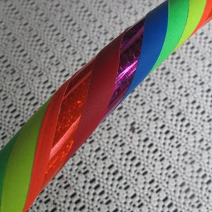Travel Hula Hoop Rainbow Colours image 4