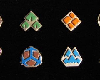 Pokemon Sinnoh League Badge Set