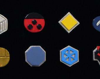 Pokemon Johto League Badge Set