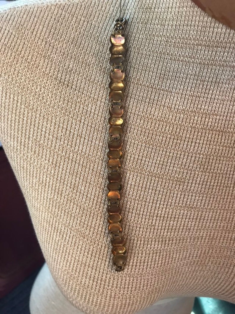 Goldrone Link Bracelet Vintage 6 12 in