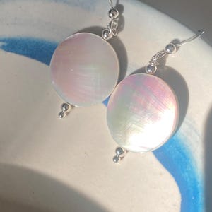 Nautilus Shell Earrings, Shell Earrings, Beach Bridal, Sea Shell Sterling Silver Earrings, Bridesmaid Earrings, Sea Inspired Jewelry