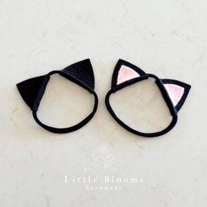Felt Cat Ears -  nylon headband