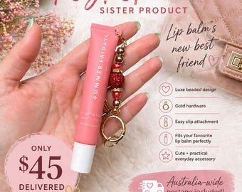 Lip Balm Holder Keychain