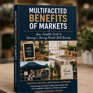 Market Vendor Business Guide | Craft Fair Success eBook (PDF Download)