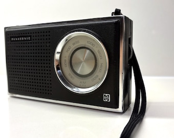 Panasonic 6 Transistor Radio Model R-1241 AM Works - Vintage 1968