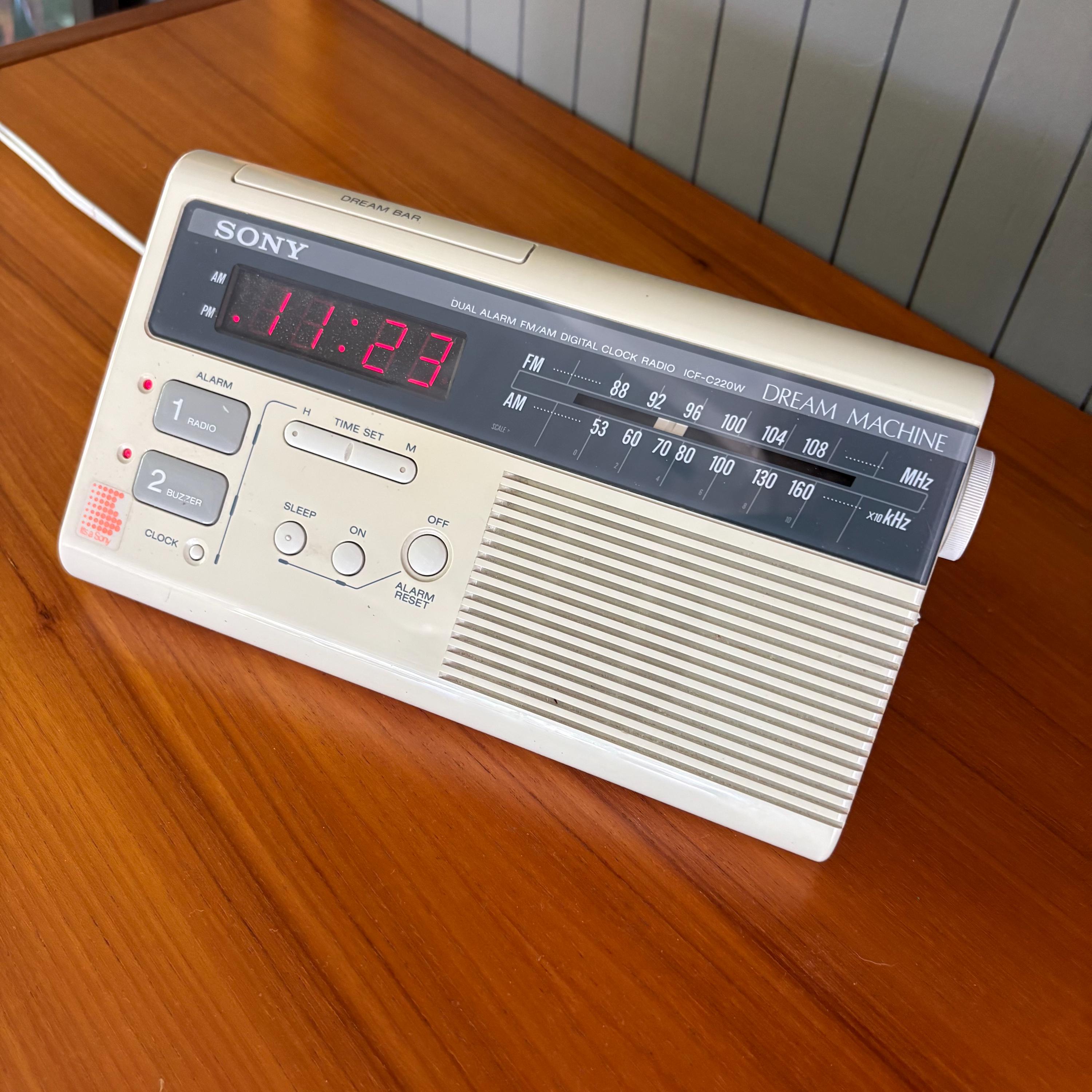 Sony dream machine clock radio - Etsy 日本