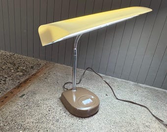 Bureaulamp met lange zwanenhals, Mobilite Model 123B Vintage