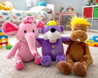 Zaky, Kazwa & Nadeen Plush Toy Set