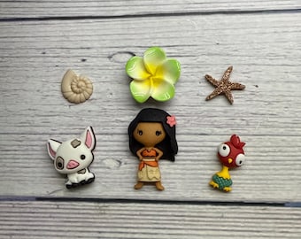 Moana Shoe Charms