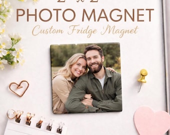 Custom Photo Magnets 2” x 2”